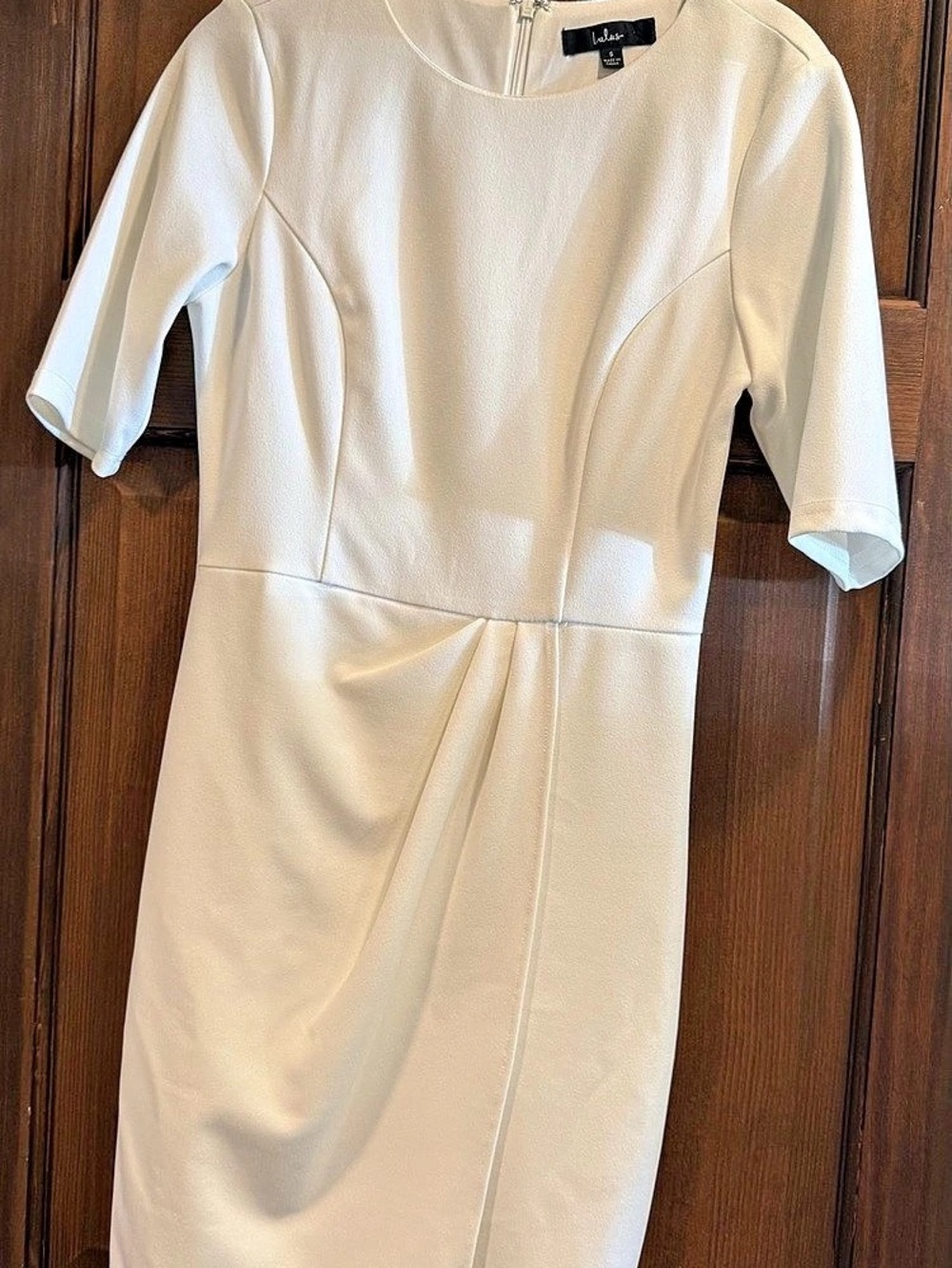 Lulus Women's Midi Dress in White Like New